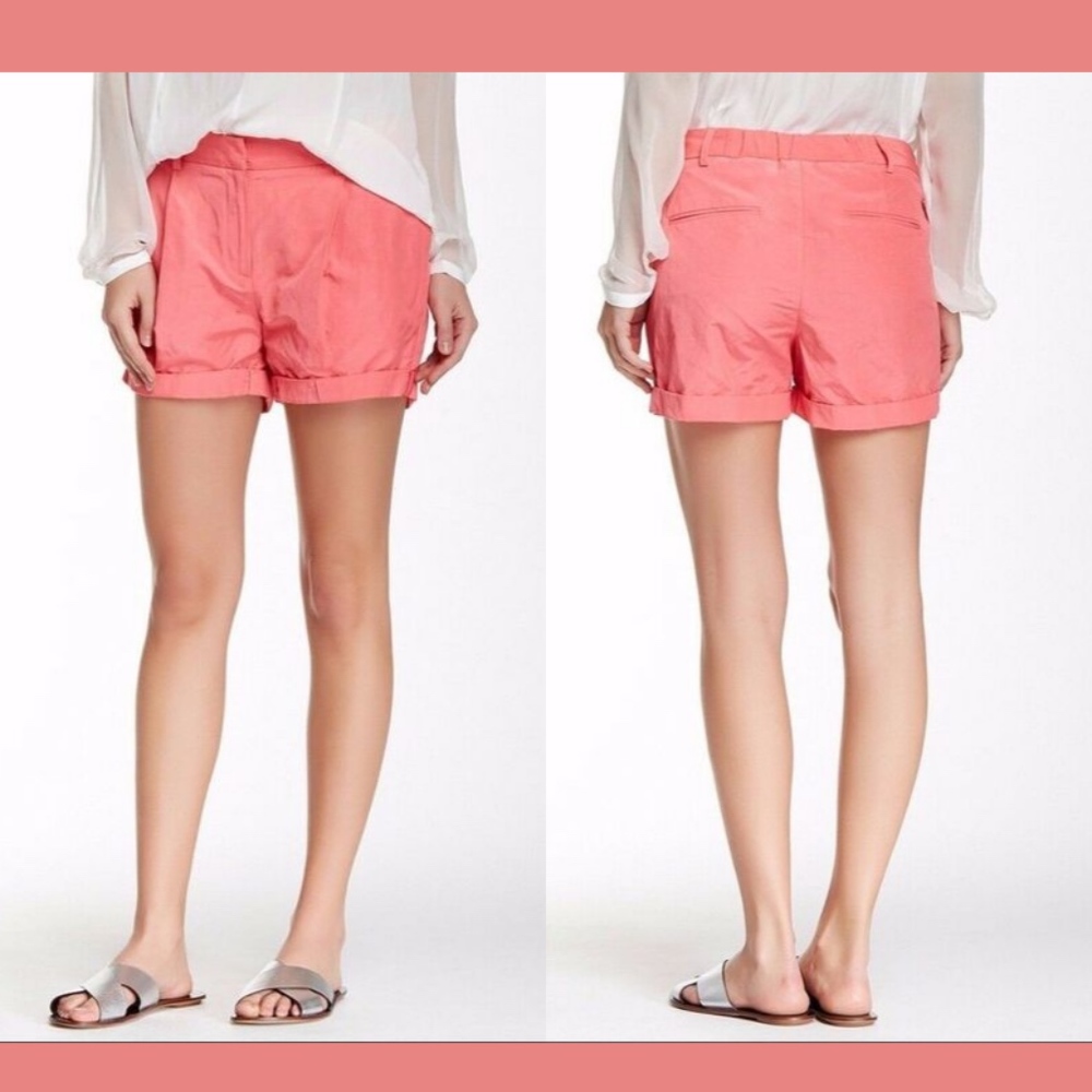 NWT! $265 Elizabeth and James 'Mitch'‎ Shorts in Geranium [SZ 2 ]